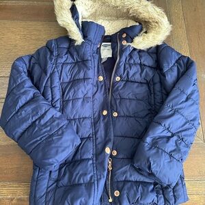 Old Navy girl’s puffer coat, size 6-7
